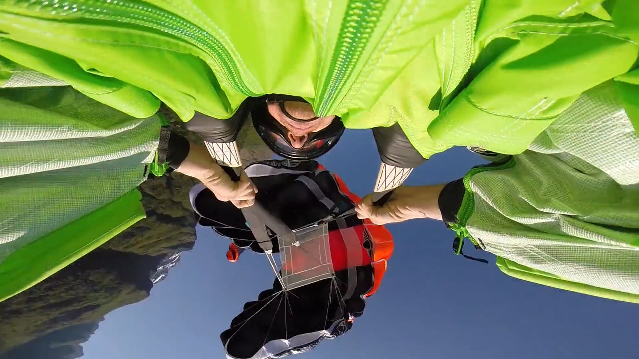 Wingsuit Riser Control and Parachute Openings